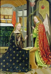 Verkündigung, vom Kuppelaltar, 1499